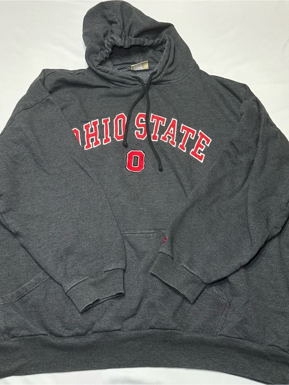 Vintage 90s Russell Athletic Pro Cotton Ohio State Buckeyes Hoodie 4X